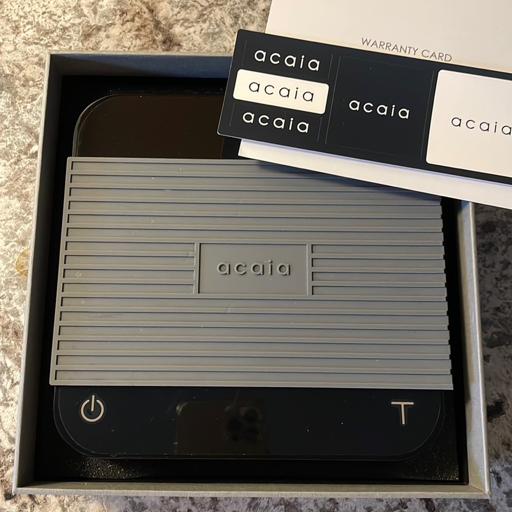 Acaia coffee scale